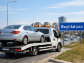 Beylikdüzü bölgesinde çekici hizmeti sunan oto kurtarma aracı
